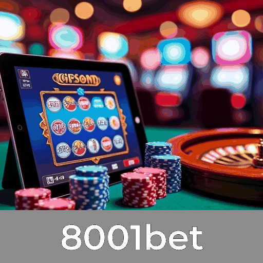 8001bet: Slots Gigantes, Roleta Imersiva e Poker Estratégico