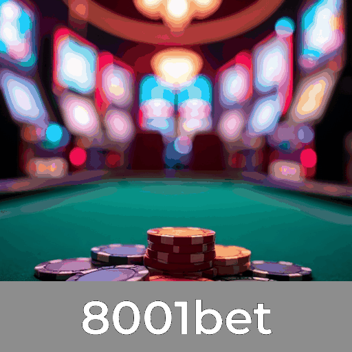 8001bet: Slots Gigantes, Roleta Imersiva e Poker Estratégico